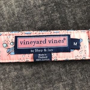 Pink Vineyard Vines belt. Size M